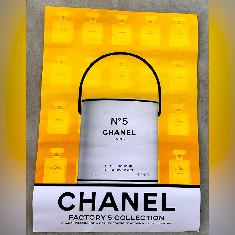 Chanel Factory 5 Collection No 5 Bucket Poster